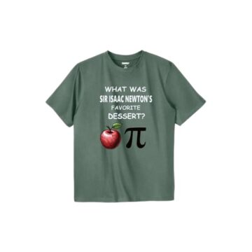 Olive Green Novelty Graphic T-Shirt